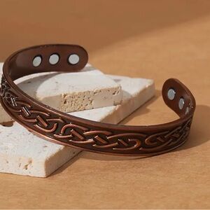 Vintage style 🎁 Copper bracelet with magnets EXCELLENT for wearing